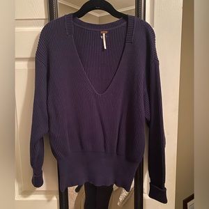 Free People thick knit sweater